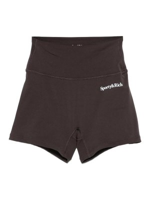 SPORTY & RICH: トラウザーショーツ - ショートパンツ - ブラウン