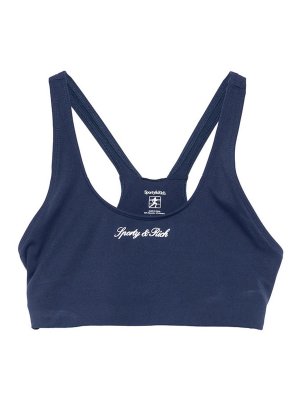 SPORTY & RICH: Tops y camisetas sin mangas - Top - Azul