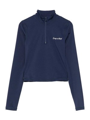 SPORTY & RICH: スウェット＆セーター - スウェットシャツ/セーター - ブルー