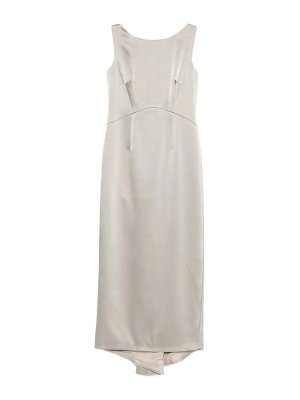 FELY CAMPO: Vestidos media pierna - Vestido Midi - Gris