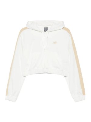 NEW BALANCE: Sudaderas y suéteres - Sudadera - Blanco
