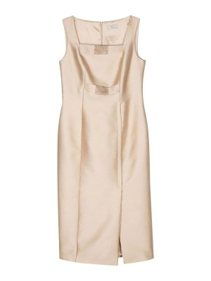 FELY CAMPO: Robe longueur genou - Robe Au Genou - Or