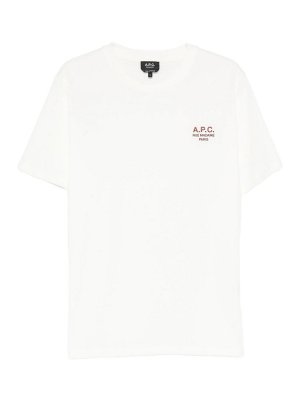 A.P.C.: T-shirts - T-Shirt - Weiß