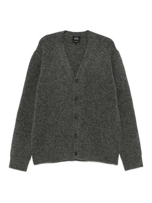 A.P.C.: Pull col rond - Pull Col Rond - Gris