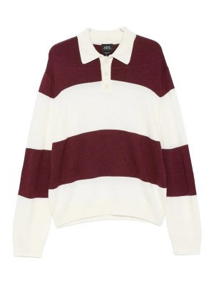 A.P.C.: クルーネック - クルーネック - 白