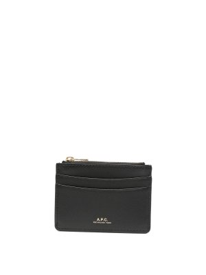 A.P.C.: leather coats - Small Leather Goods