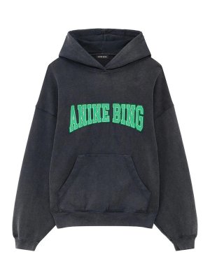 ANINE BING: Sweatshirts & Pulls - Sweat-Shirts - Noir