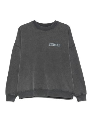 ANINE BING: Sudaderas y suéteres - Sudadera - Gris