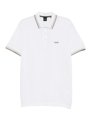 Hugo Boss: ポロシャツ - ポロシャツ - 白