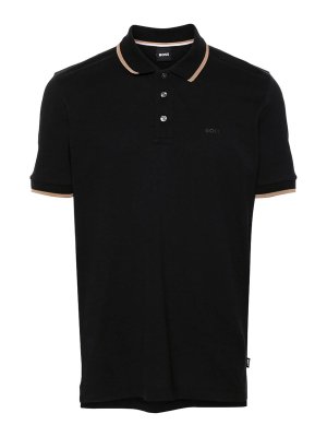 Hugo Boss: ポロシャツ - ポロシャツ - 黒