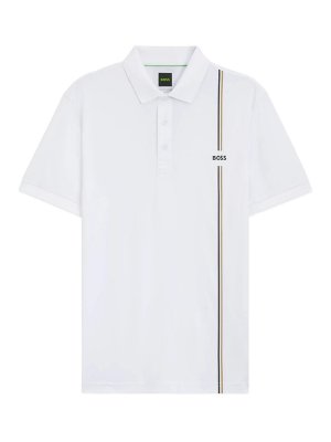 Hugo Boss: ポロシャツ - ポロシャツ - 白