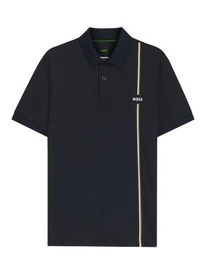 Hugo Boss: ポロシャツ - ポロシャツ - ブルー