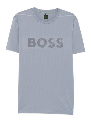 Hugo Boss: Camisetas - Camiseta - Gris