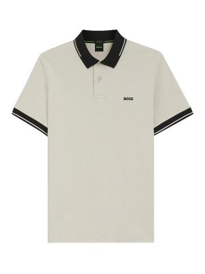 Hugo Boss: ポロシャツ - ポロシャツ - グレー