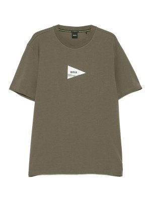 Hugo Boss: T-shirts - T-Shirt - Vert