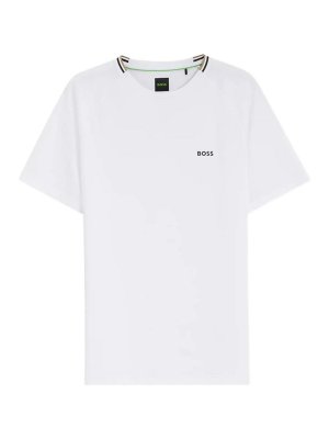 Hugo Boss: Camisetas - Camiseta - Blanco