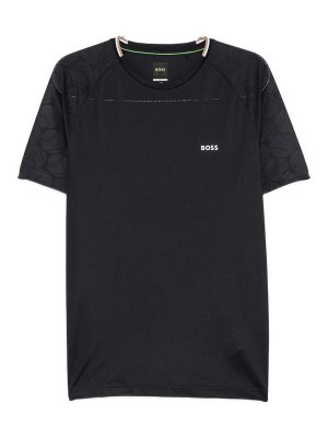 Hugo Boss: T-shirts - T-Shirt - Blau