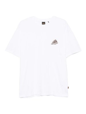 Hugo Boss: T-shirts - T-Shirt - Blanc
