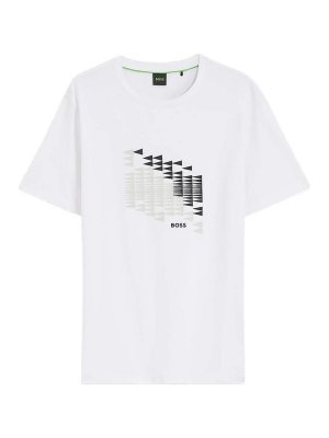 Hugo Boss: Camisetas - Camiseta - Blanco