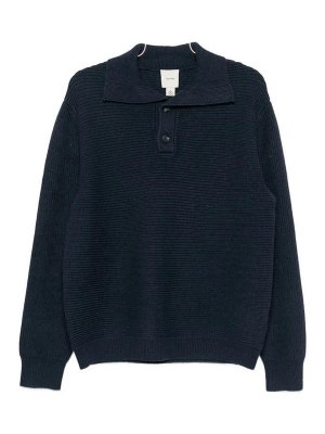 CALVIN KLEIN: クルーネック - クルーネック - ブルー