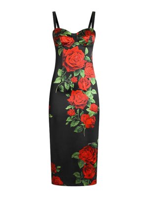 DOLCE & GABBANA: Robes courtes - Robe Courte - Beige