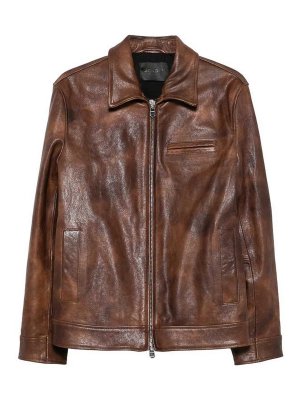 DONDUP: leather coats - Leather Outerwear