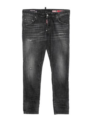 DSQUARED2: jeans dritti, a sigaretta - Jeans