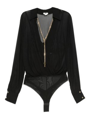 ELISABETTA FRANCHI: Camisas - Camisa - Negro