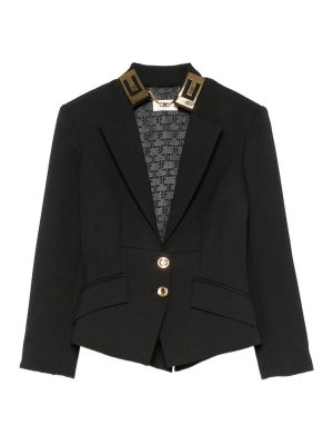 ELISABETTA FRANCHI: Blazer - Blazer - Negro