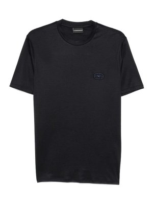 EMPORIO ARMANI: T-shirts - T-Shirt - Blau