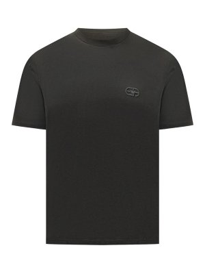 EMPORIO ARMANI: Tシャツ - Tシャツ - 黒