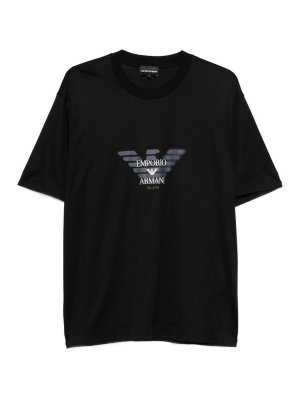 EMPORIO ARMANI: Camisetas - Camiseta - Negro