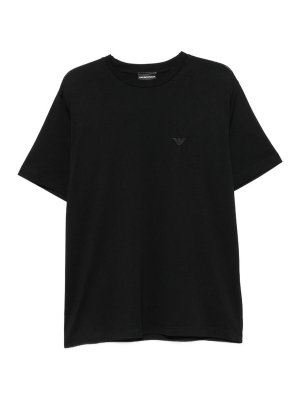 EMPORIO ARMANI: T-shirts - T-Shirt - Schwarz