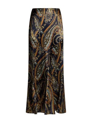 ETRO: ロングシャツ - ロングスカート - ブルー