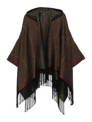 ETRO: Capes & Ponchos - Cape - Marron