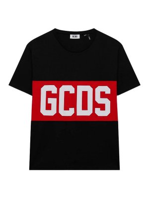 GCDS: T-shirts - T-Shirt - Schwarz