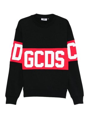 GCDS: クルーネック - クルーネック - 黒