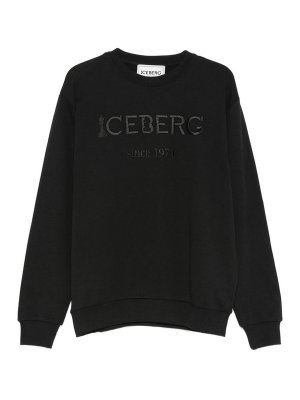 Iceberg: Sudaderas y suéteres - Sudadera - Negro