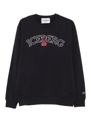 Iceberg: Sudaderas y suéteres - Sudadera - Azul