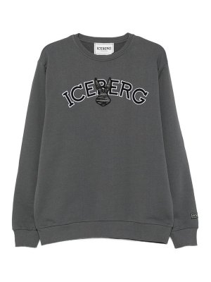 Iceberg: Sudaderas y suéteres - Sudadera - Gris