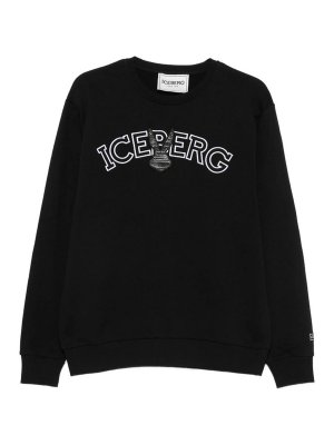 Iceberg: Sudaderas y suéteres - Sudadera - Negro