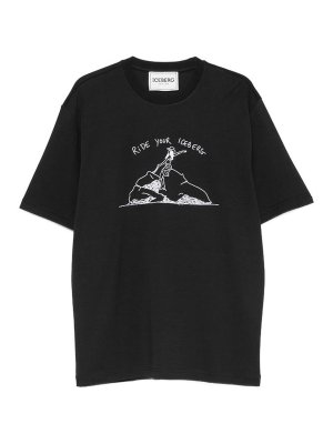 Iceberg: Tシャツ - Tシャツ - 黒