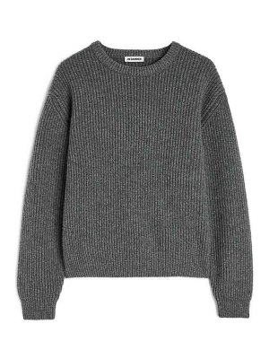 JIL SANDER: クルーネック - クルーネック - グレー