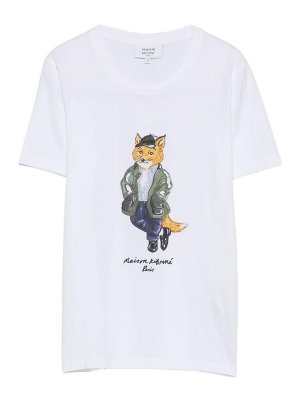 MAISON KITSUNÉ: t-shirt - T-shirt