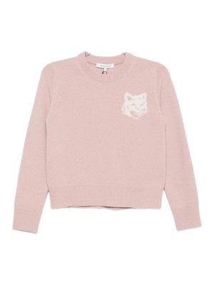 MAISON KITSUNÉ: maglia collo rotondo - Maglione