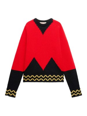 Marni: クルーネック - クルーネック - 赤