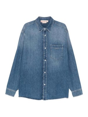 Marni: Hemden - Hemd - Blau