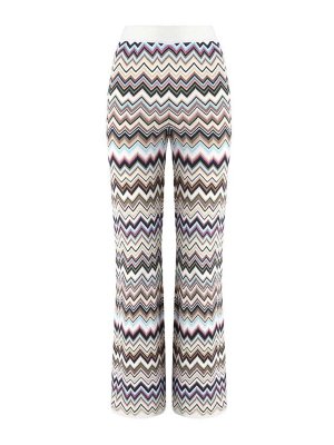 MISSONI: Pantalones casual - Pantalón Casual - Blanco