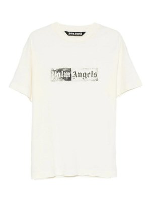 Palm Angels: T-shirts - T-Shirt - Blanc