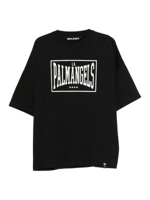 Palm Angels: T-shirts - T-Shirt - Noir